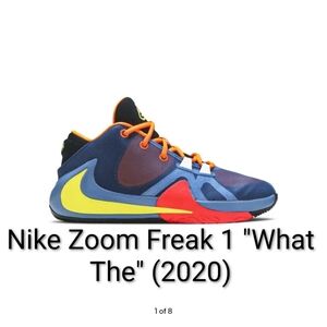 Nike Zoom Freak 1 GS (SE) "What The" (2020) Boys 5Y Girls 6.5 EUC